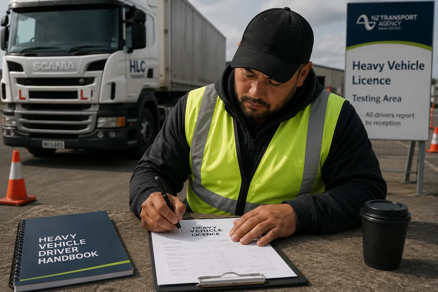 Heavy vehicle licence theory preparation
